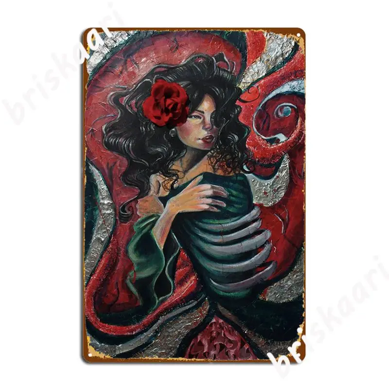 

Металлический знак Incarnadine, забавный Настенный декор, настенная пещера, жестяной знак, постер