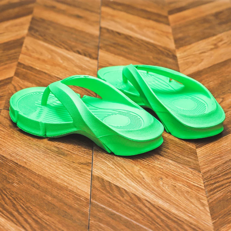 Women's Casual Concise Thong Flip-flops EVA Indoor Bathroom Home Non-slip Slippers 2023 Summer Outdoor Slides Beach Bread Shoes