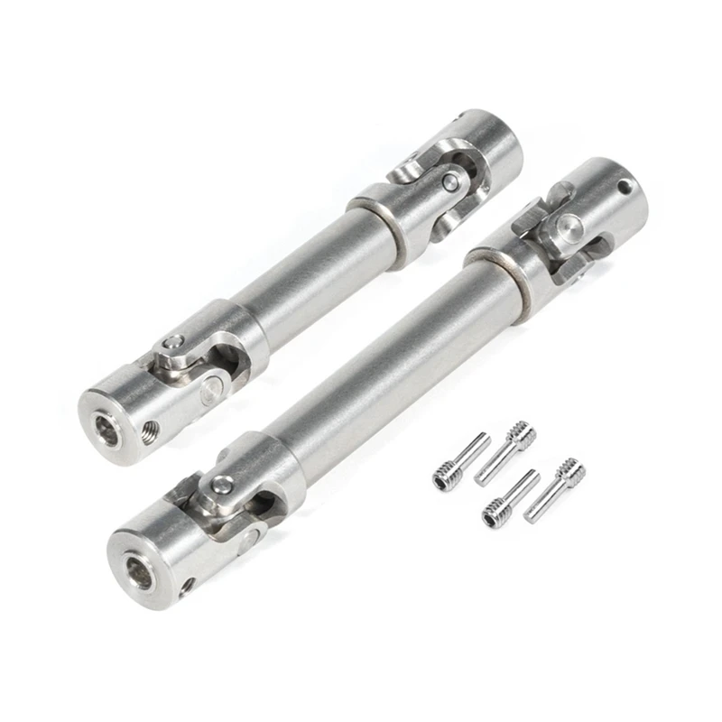 

Metal Stainless Steel Drive Shaft Driveshaft CVD Universal Joint For Axial UTB18 Capra 1/18 RC Crawler Car Kit