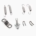 1 комплект аксессуары для мотоцикла глушитель выхлопной трубы глушитель с пружиной Монтажная труба двойная пружина выхлопная труба глушитель выхлопной трубы вытяжные крючки