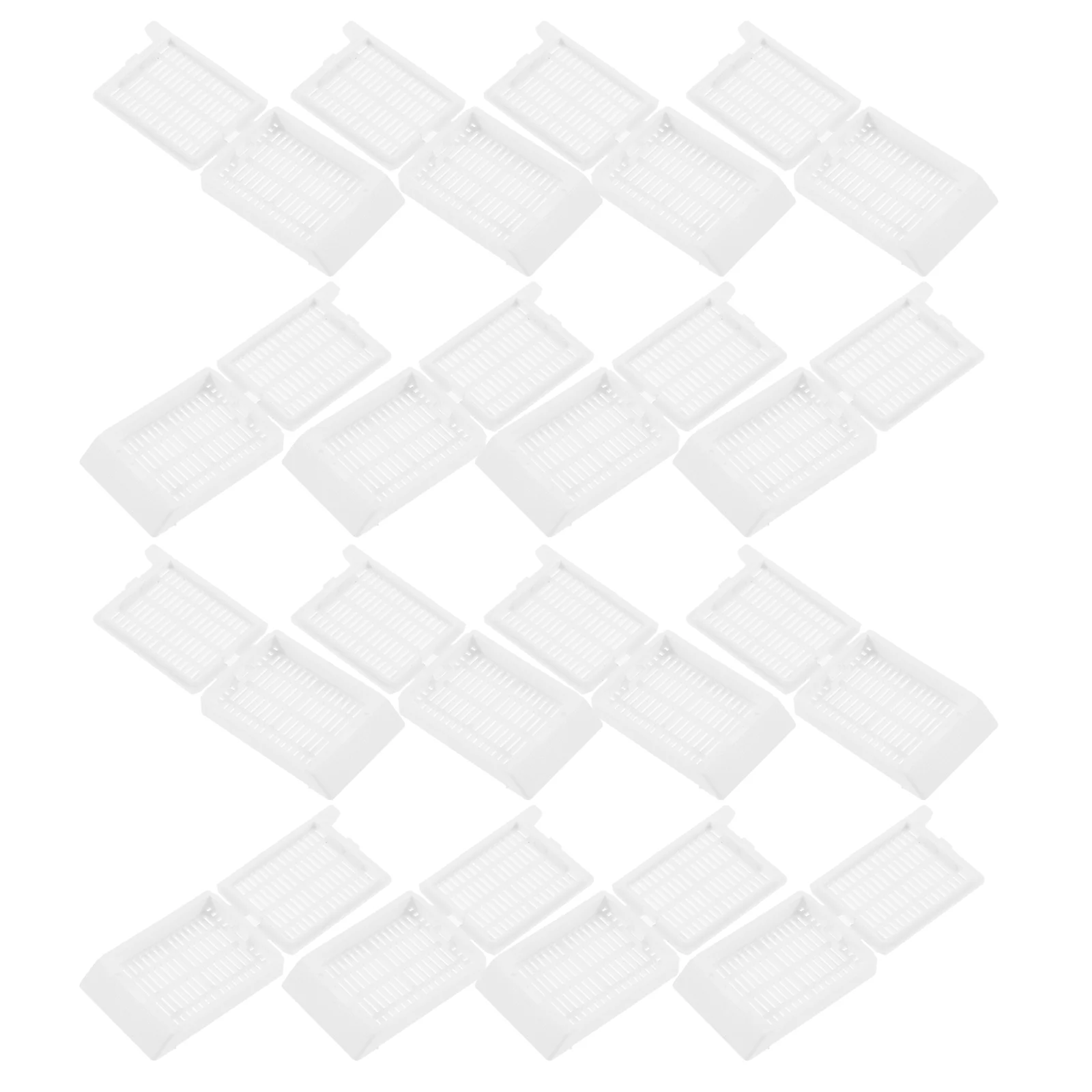 

200PCS Embedding Cassette Tissue Embedding Cassettes Scientific Cassettes ( White )