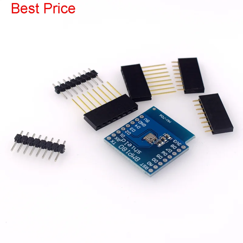 

20Pcs Bmp180 Digital Barometric Pressure Sensor Board Module for Wemos D1 Mini Esp8266 Replace Bmp085 Wifi Learning Board