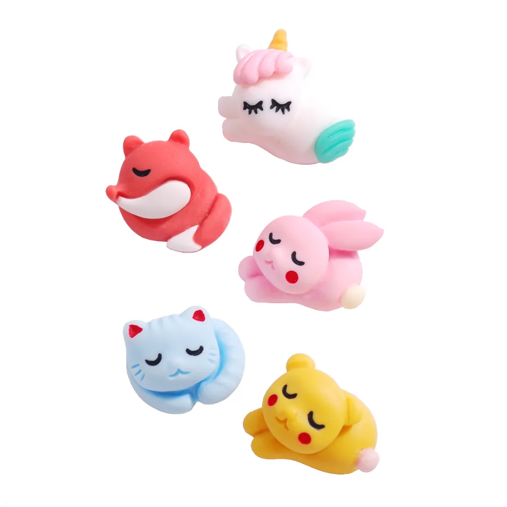 Высокое качество новинка 5 фотоблесток аксессуары из искусственной смолы кот