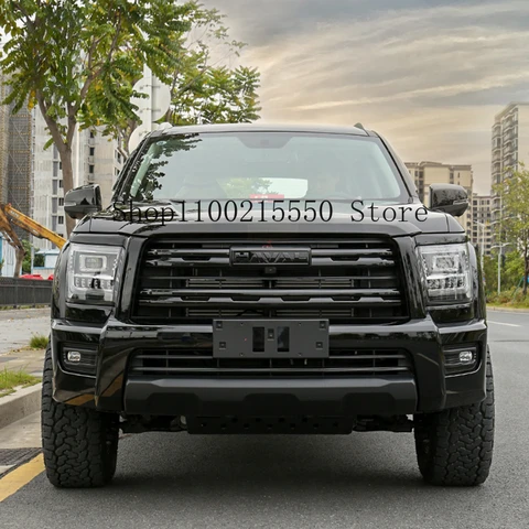 Передняя решетка для решетки радиатора автомобиля, черная отделочная лента, подходит для Great Wall Haval H5 2023 2024, аксессуары для модификации экстерьера