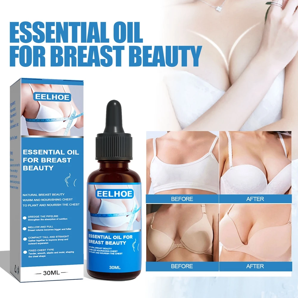 

30ml Breast Massage Essential Oil Beautiful Chest Rapid Growth Moisturizing Nourishing Promote Blood Circulation Tighten Firming