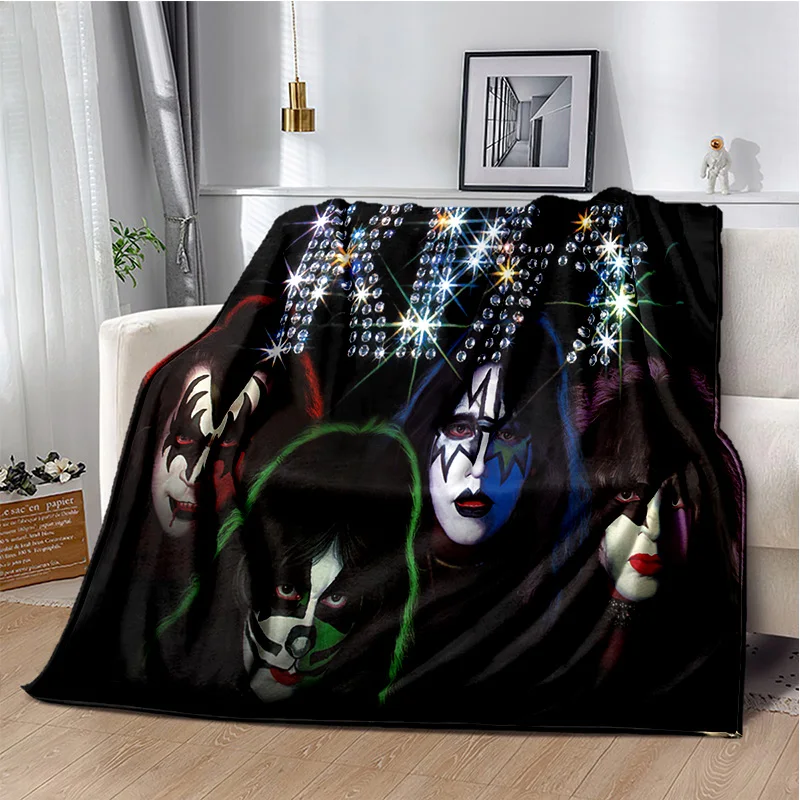 

Custom Picnic Flannel Sofa Bed Office Blanket for Children and Adult