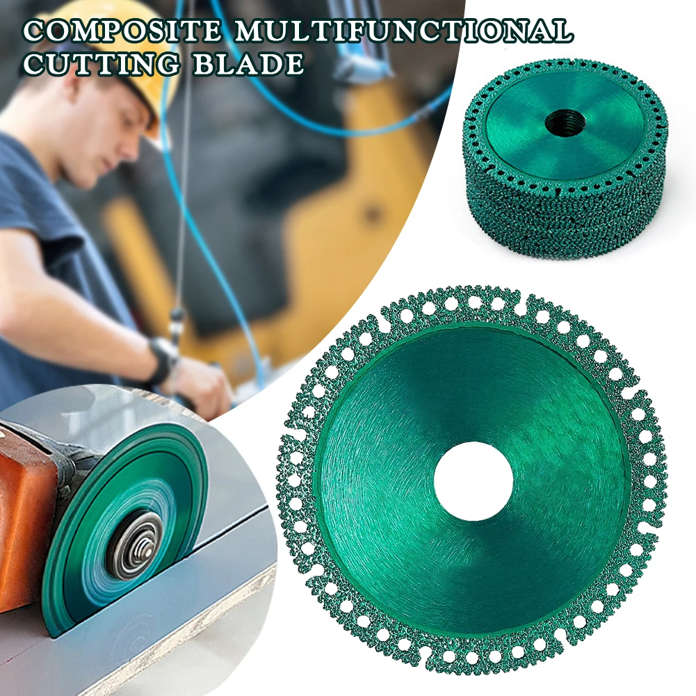 

Composite Multifunctional Cutting Saw Blade 100mm Ultra-thin Saw Blade Ceramic Tile Glass Cutting Disc For Angle Grinder Tools