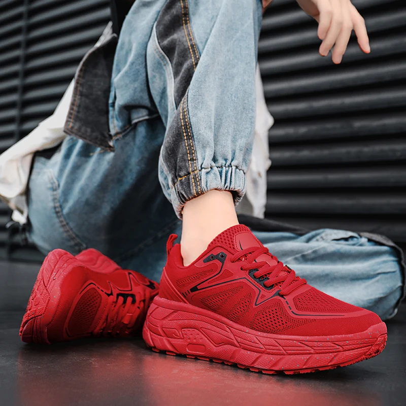 Men's Women's Fashion Chunky Casual Autumn Shoes Comfortable Thick Sole Dad Platform Sneakers