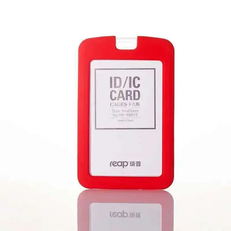 

Силиконовые выставочные карты, идентификационная карта, именная бирка, держатель для бейджа для сотрудников, офисные принадлежности, канцелярские принадлежности