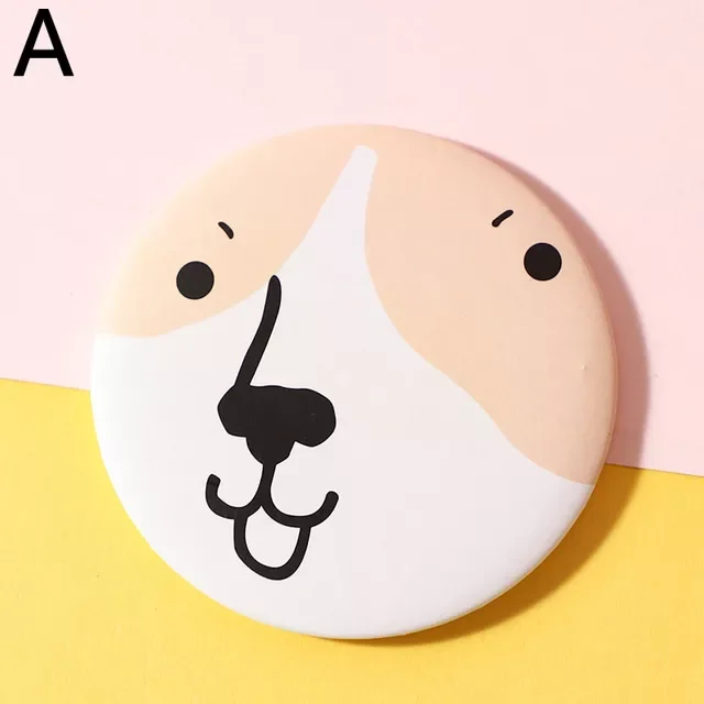 

2022 Mirror Mini Round Pocket Mirror Makeup Vanity Mirror Compact Mirror Cosmetic Tool Travel Accessories