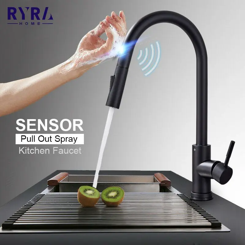 

Смеситель кухонный с сенсорным управлением, 4 цвета, поворот на 360 градусов