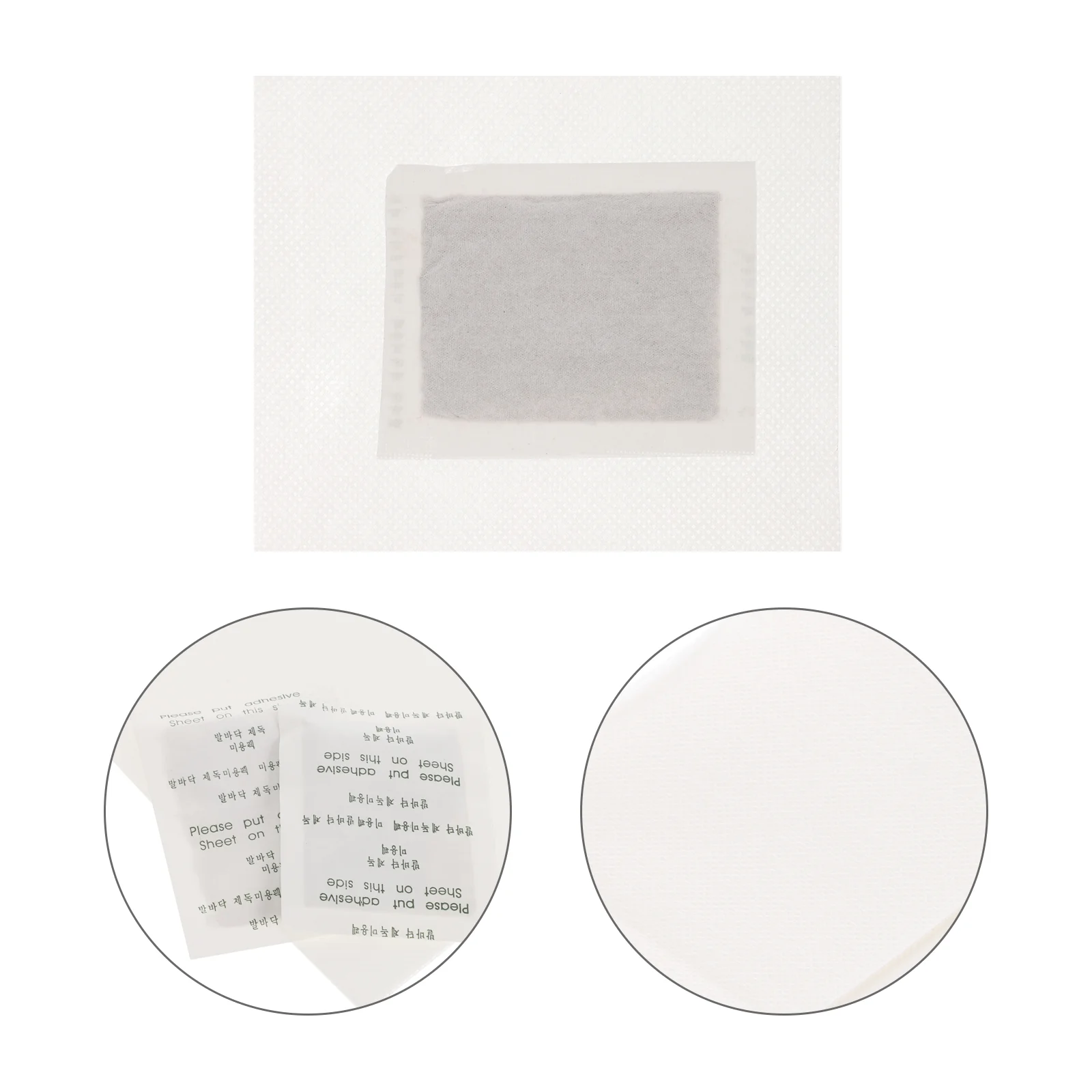 

50Pcs Relaxing Foot Pads Adhesive Foot Care Pads Bamboo Vinegar Foot Patch