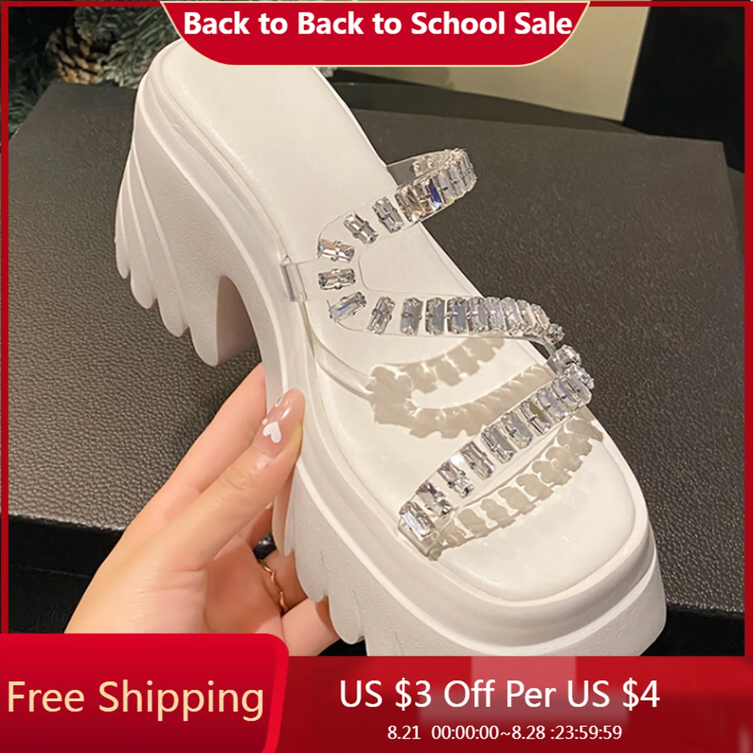 

【ENMAYER】2023 Summer Classics Brand Genuine Leather High Heels Open Toe Dress Party Casual Lady Shoes Slippers Sandals 39