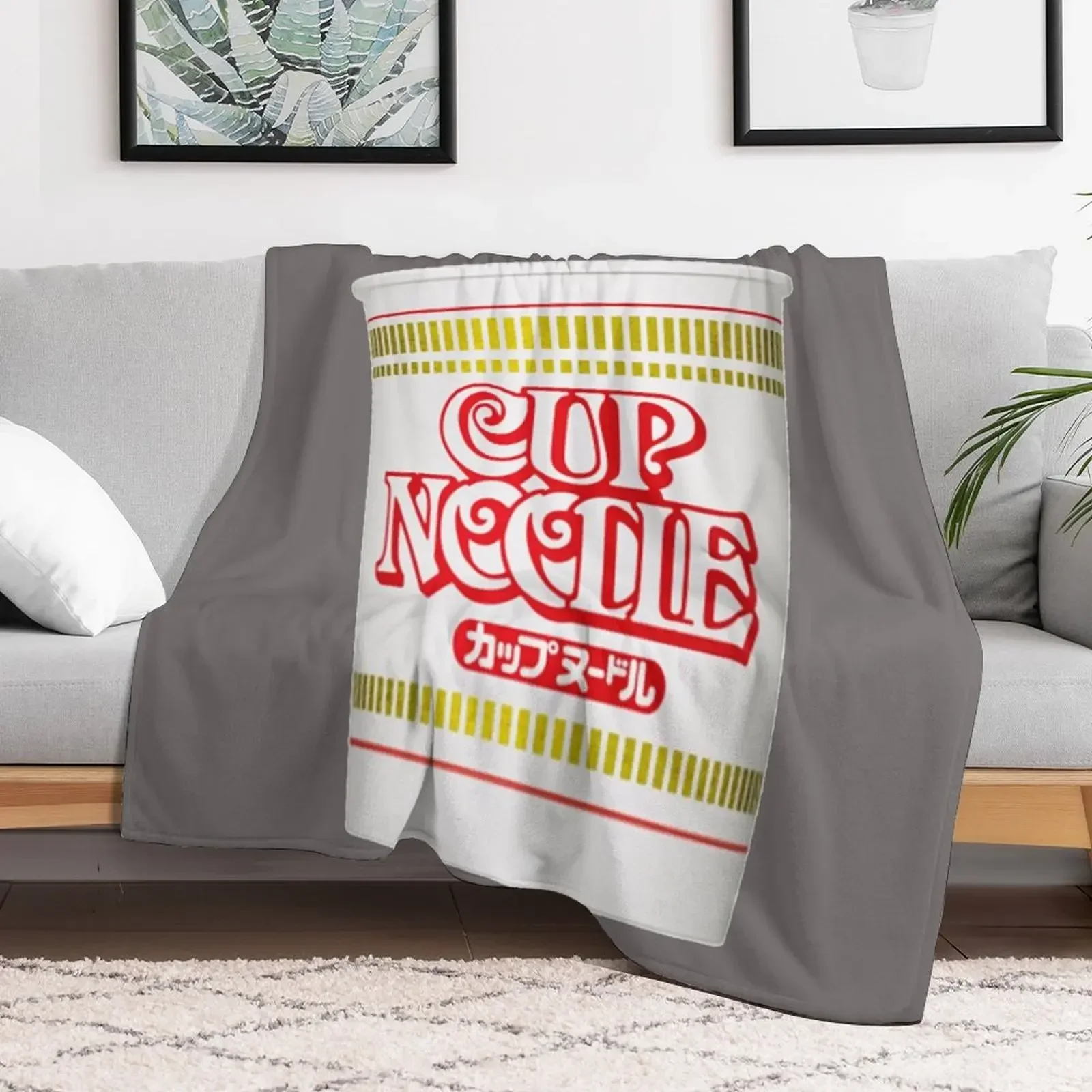 Одеяло с чашкой и лапшой роскошные дизайнерские одеяла для волос на Хэллоуин