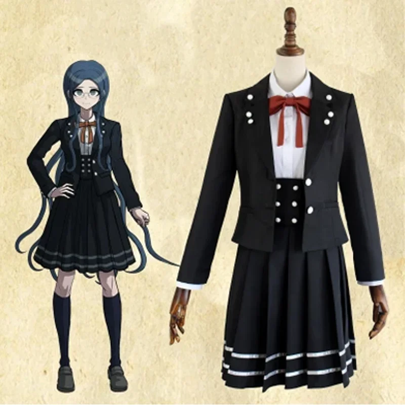 Аниме Danganronpa V3 Shirogane Tsumugi оригинальное издание JK униформа карнавальный костюм