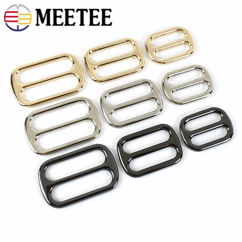 

5/10Pcs 25/32/38mm Metal Bag Buckle Adjust Buckles for Belt Outdoor Backpack Dog Collar Webbing Lock DIY Sewing Accessories