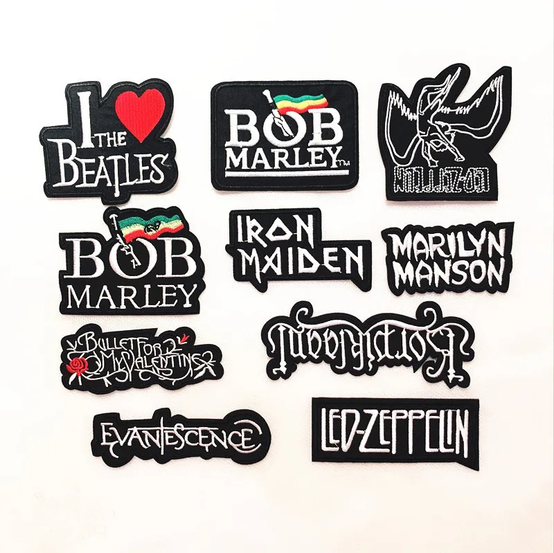 

Embroidered Patches on Clothes DIY Sewing letters Badges Personnalises Emblem Patches for Clothing Stickers Accessories Applique