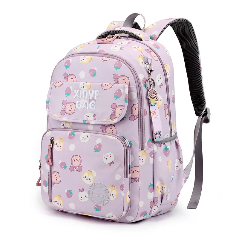 Детские школьные ранцы для девочек, детский ортопедический рюкзак для учеников начальной школы, школьный ранец принцессы