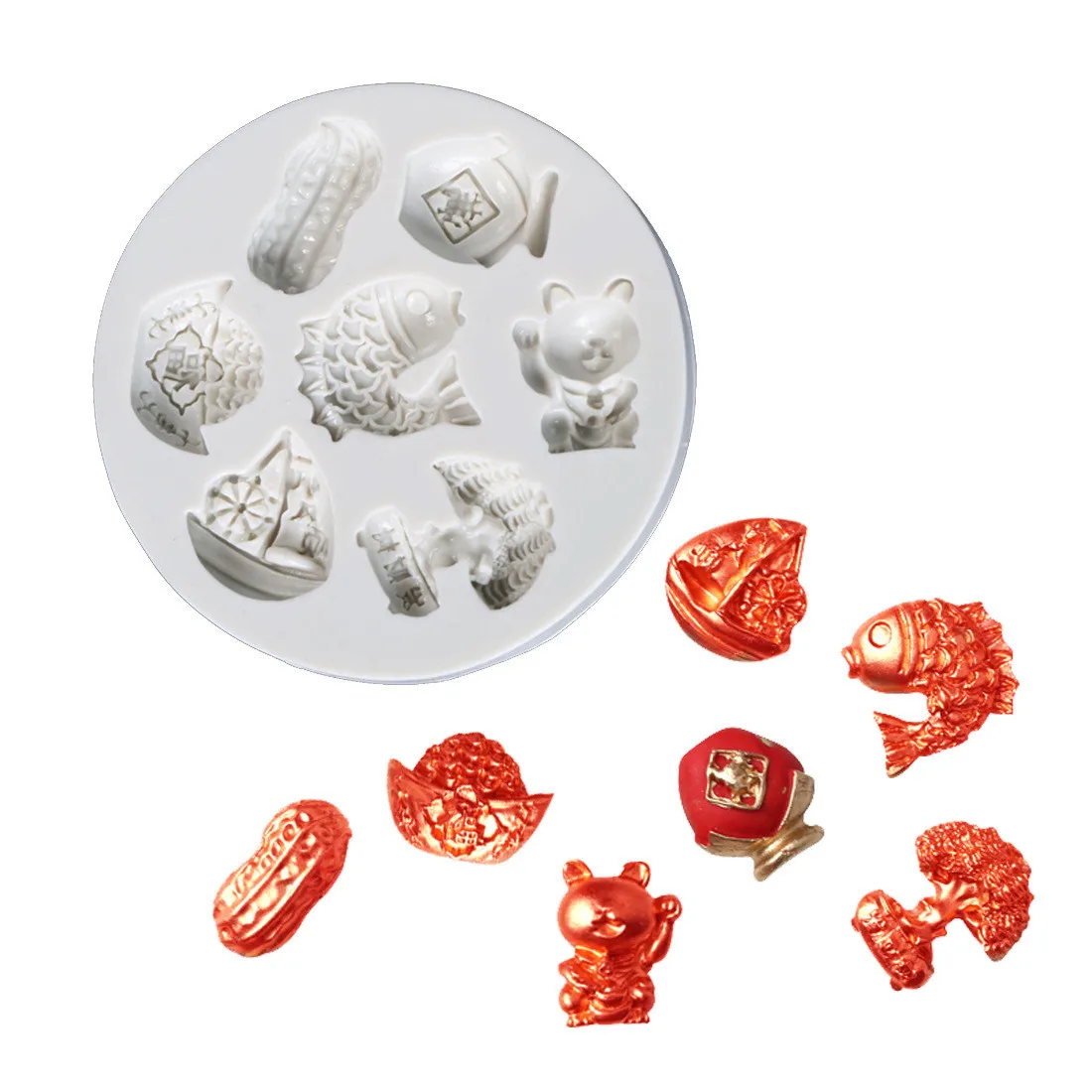 

Силиконовая форма для свечей, гипса, мыла, шоколада, еды