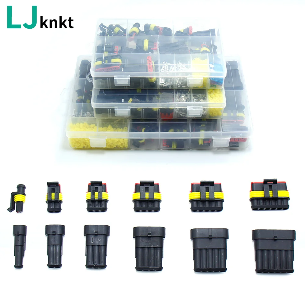 

Waterproof connector car xenon lamp male and female plug truck wiring harness 36V 12A 1/2/3/4/5/6Pin