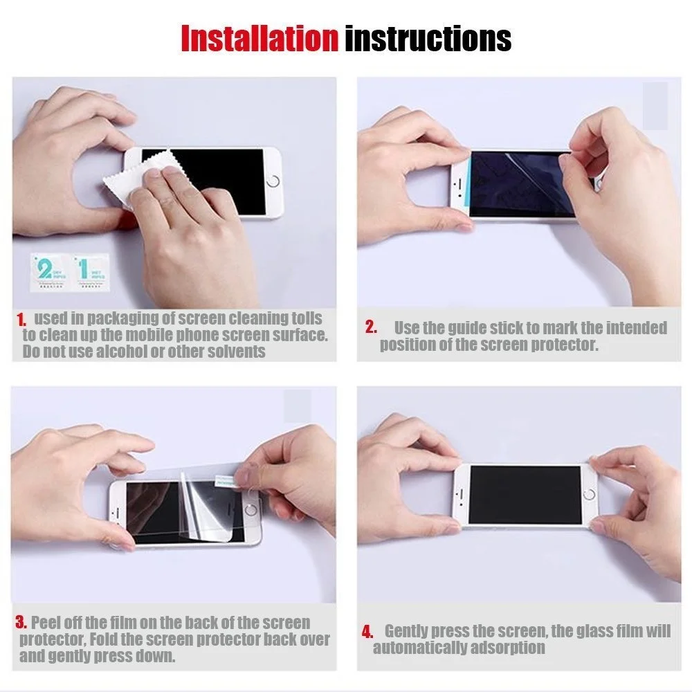 Защитная пленка для экрана IPhone матовая из закаленного стекла подходит моделей 678