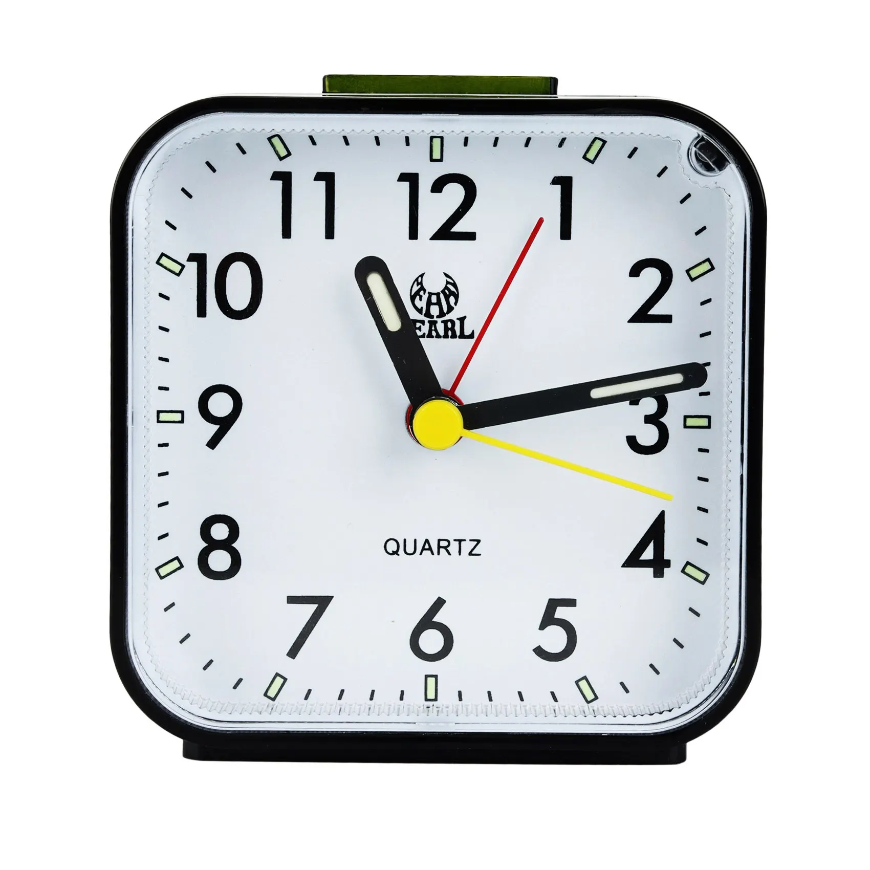 S Bedside Non Ticking Battery Powered Table Clocks Luminous Large Display Snooze Light Function