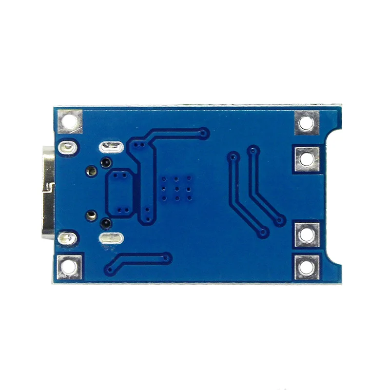 Фото DIY Type-C Micro USB 5V 1A 18650 TP4056 модуль зарядного устройства литиевой батареи зарядная плата с защитой два в одном №2