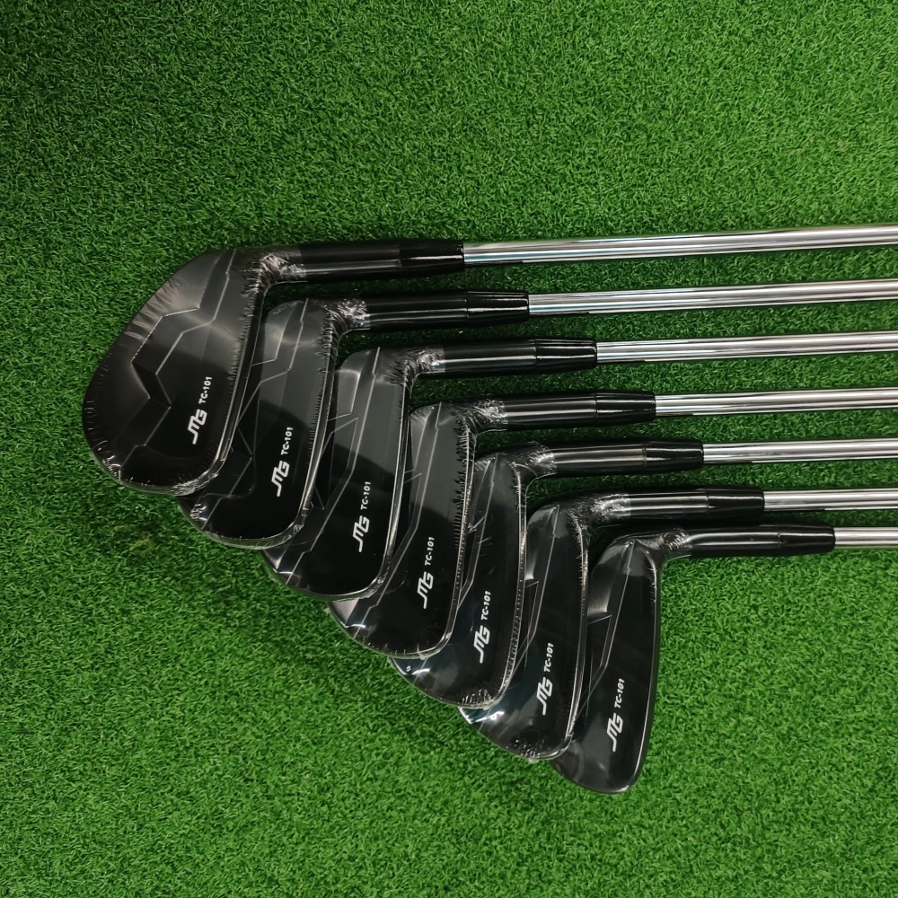 

New golf irons MIURA Golf Tc-101 black Irons Set 456789P(7pcs) Forged Carbon Steel autoflex Graphite Shaft,