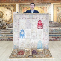 yilong 4x6 traditional turkish carpet four season vantage antique silk rugs yl0685a