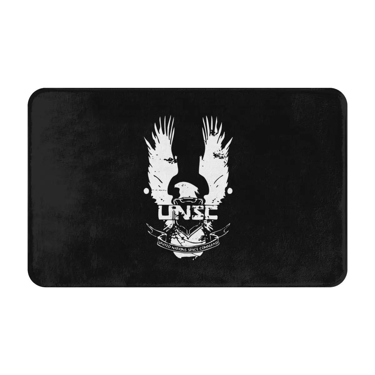 Коврик Halo UNSC с Изношенным логотипом высококачественный коврик нескользящий для