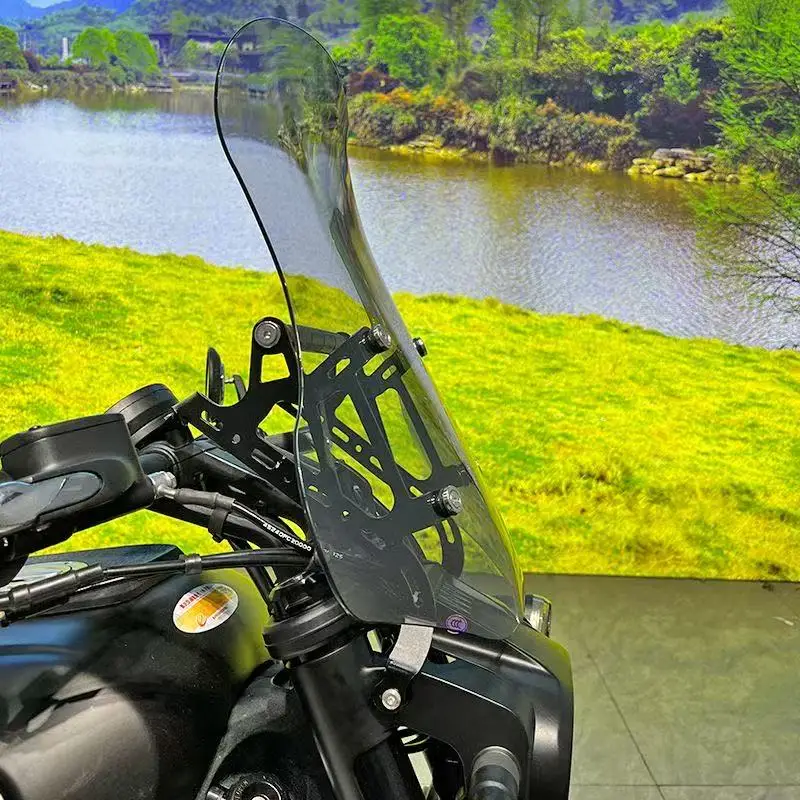 Лобовые стекла для QJMOTO SRV600V SRV 600V SRV600 600SRV, аксессуары для мотоциклов, туристические ветровые дефлекторы, прозрачные