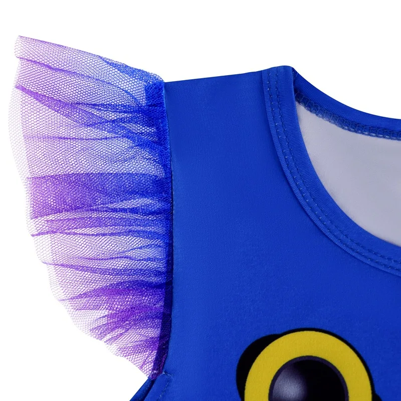 Новое платье для девочек с изображением морского зверя детское летнее