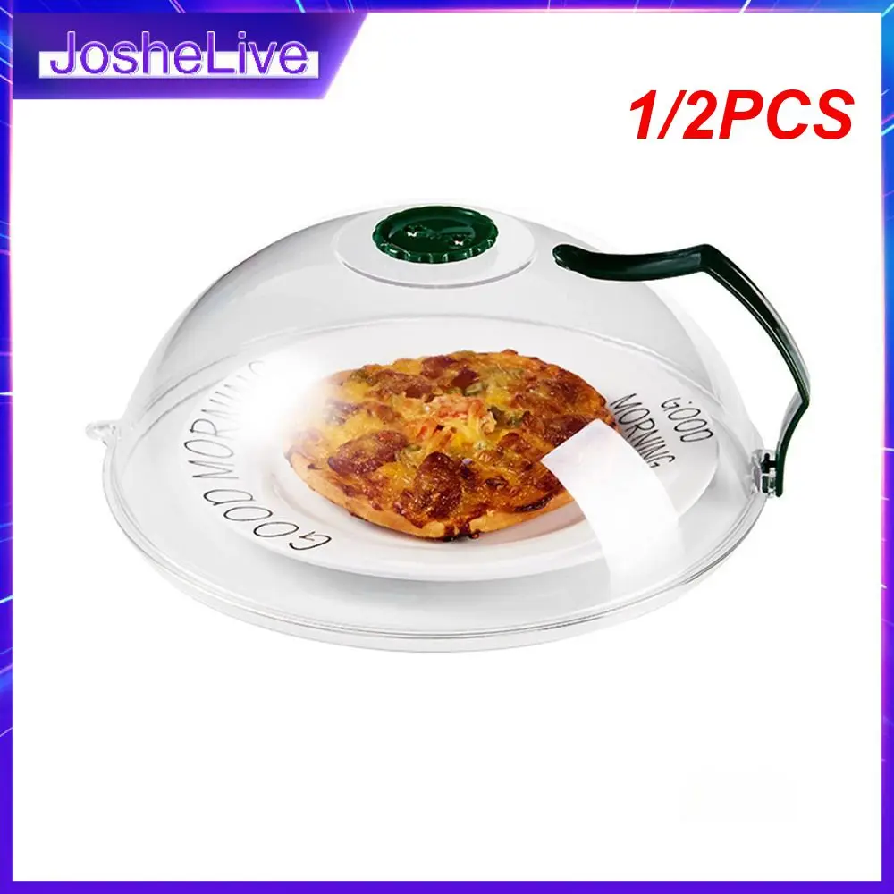 

1/2PCS Anti-scald Household Air Hole Transparent Vegetable Cover Rice Cover No Stagnant Water Visible Micro-wave Oven