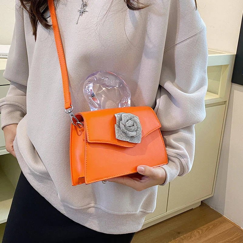 Брендовая зеленая сумка на плечо из искусственной кожи вечерняя дамская сумочка