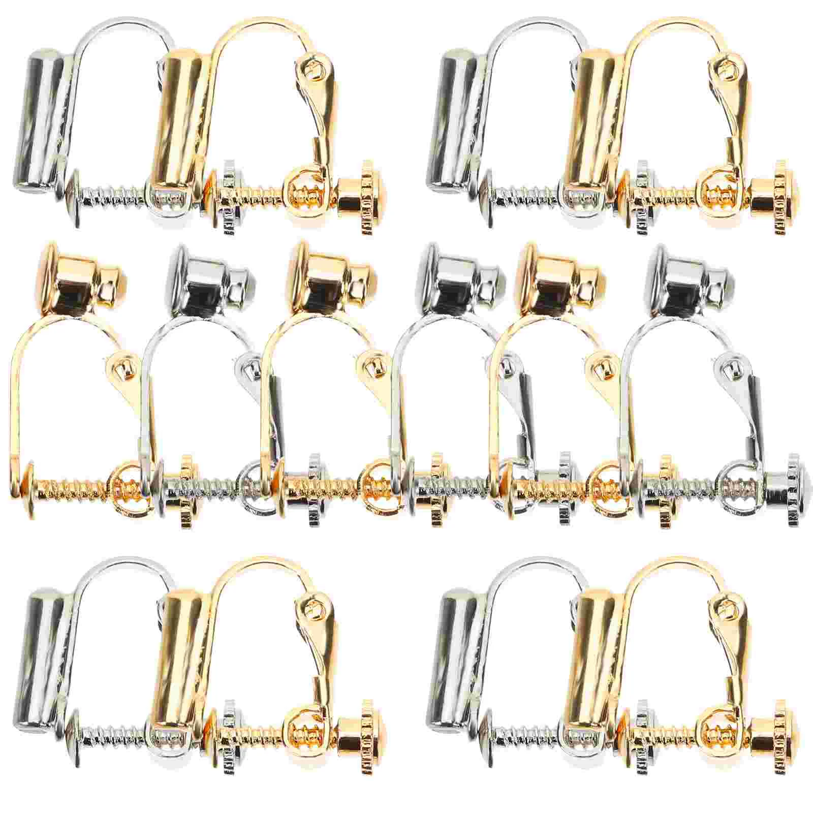 

Earring Accessory DIY Supplies Decoration Making Parts Clip Converters Accessories Spiral Earrings