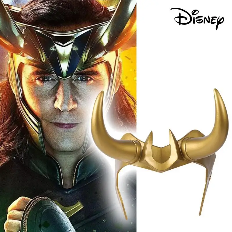 

Disney Loki Latex Mask Marvel Thor Ragnarok Masquerade Halloween Cosplay Party Costume Enchantress Helmet Props Peripheral Toys
