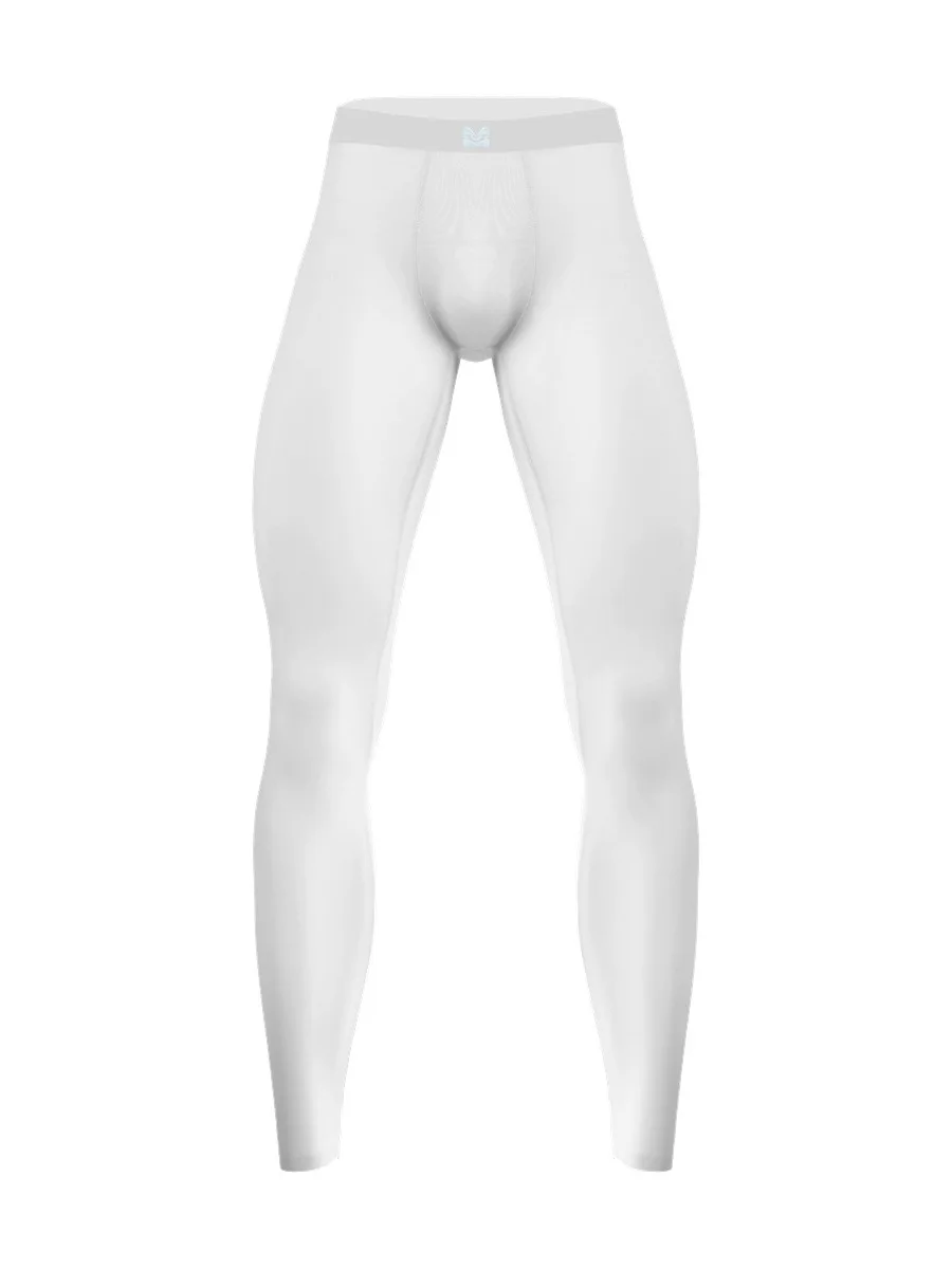 Штаны Для Йоги телесного цвета из ледяного шелка летние тонкие мужские бесшовные