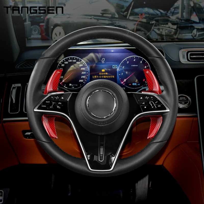 Лопастной переключатель рулевого колеса из углеродного волокна подходит для