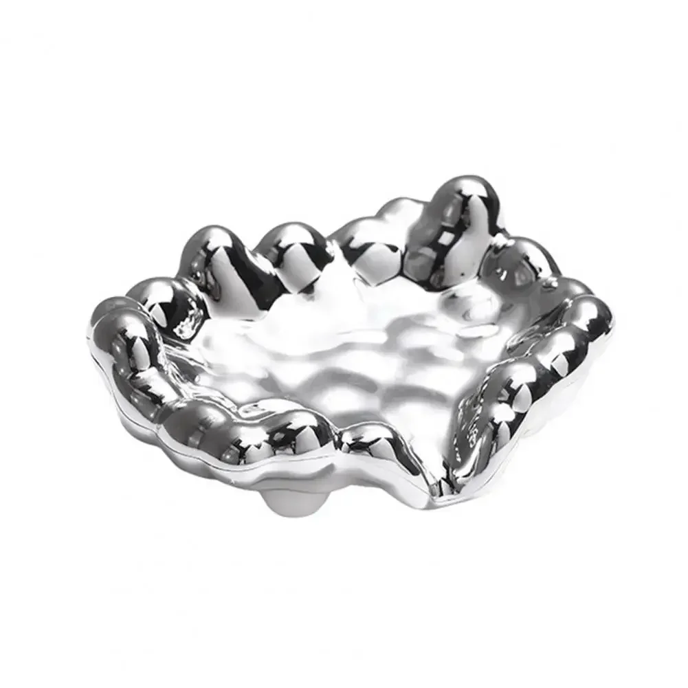 

MOONBIFFY держатель для мыла пластиковый белый/золотой/серебристый