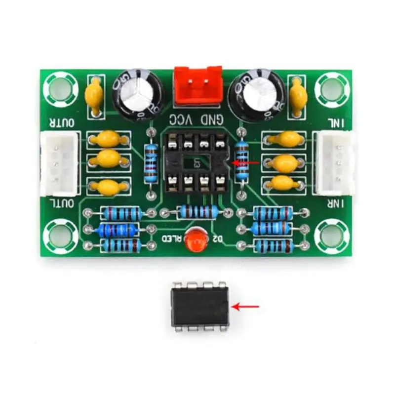 NE5532 Vinyl Record Player Preamplifier MM MC Phono Player Board Phonograph Amplifier Preamp DIY Home Drop Shipping images - 6