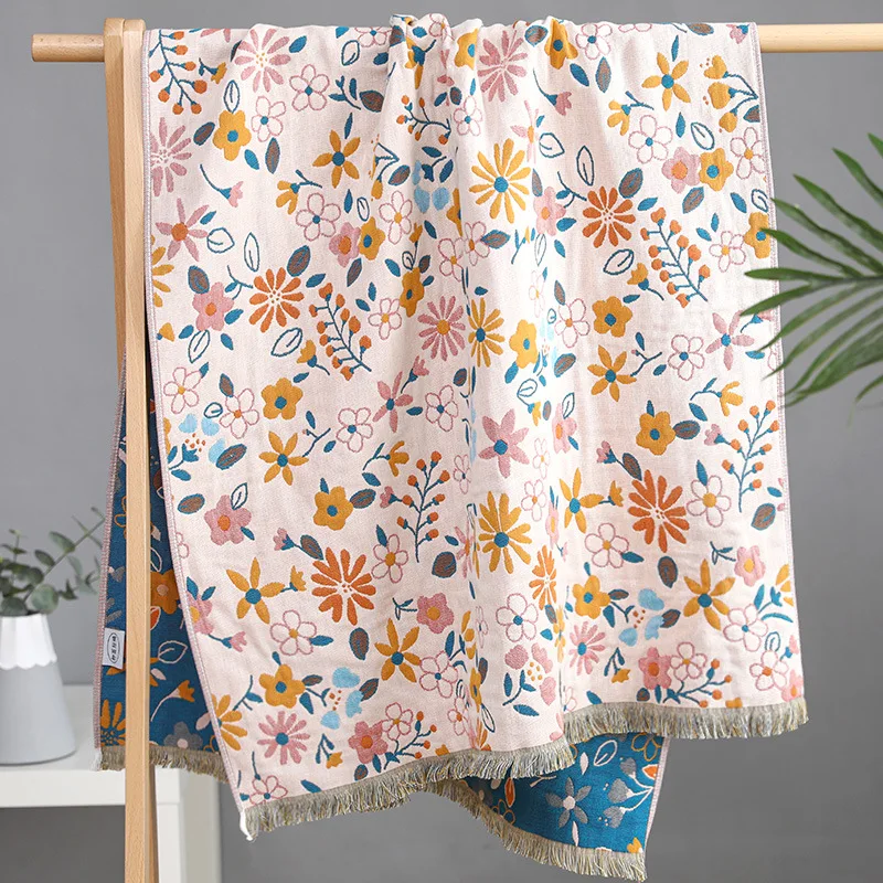 For Adult Couple All Seasons Universal Household Absorbent Bath Towel Fringed Beach Towel