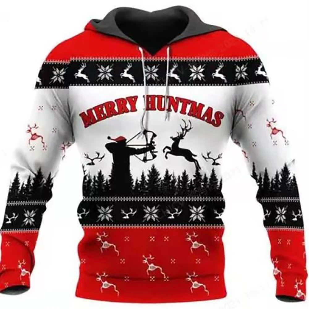 

Funny Merry Christmas 3d Printed Spring Autumn Men Hoodies Unisex Sweaters Long Sleeve Pullovers Casual Hoodie Streetwear