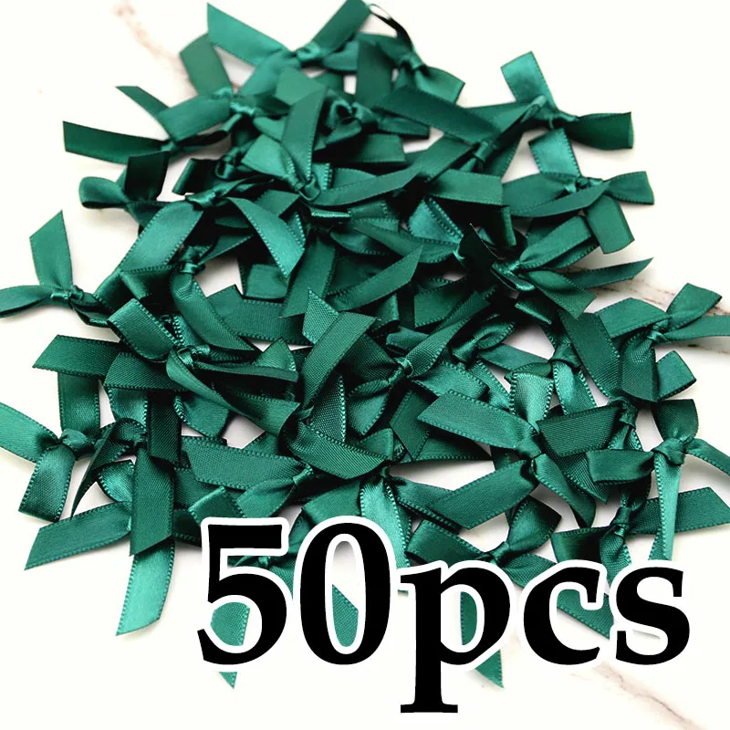 

RIBBON HOUSE цветные атласные ленты 4*4 см 50 шт