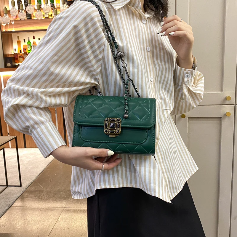 

Женские сумки на плечо, брендовые дизайнерские роскошные сумки для женщин, кожаная сумка, женские вечерние кошельки, сумки через плечо с цеп...