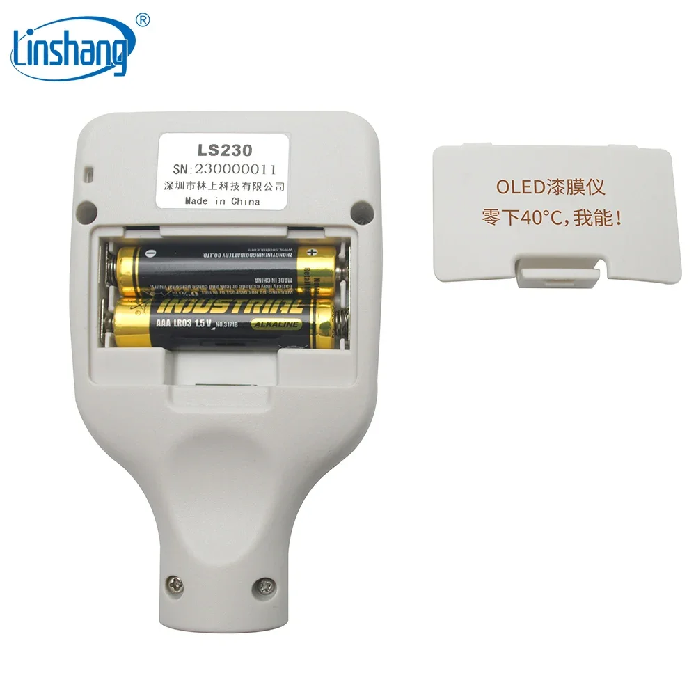 Linshang OLED автомобильный краскомер LS232 толщиномер покрытия измеритель толщины