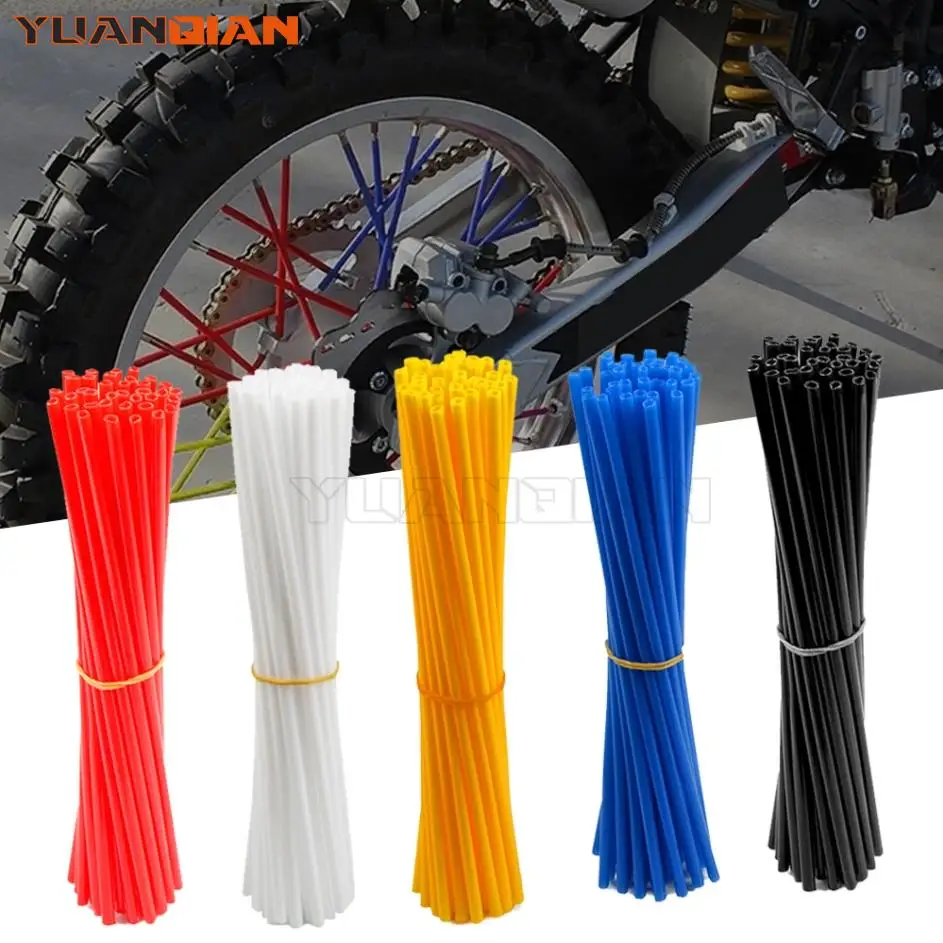 

72pcs Motorcycle Dirt Bike Wheel Rim Spoke Rims Skins Cover Protector For HONDA CR CRF 80 85 125 250 150 450 R/X/RX/F/L/M PALLY