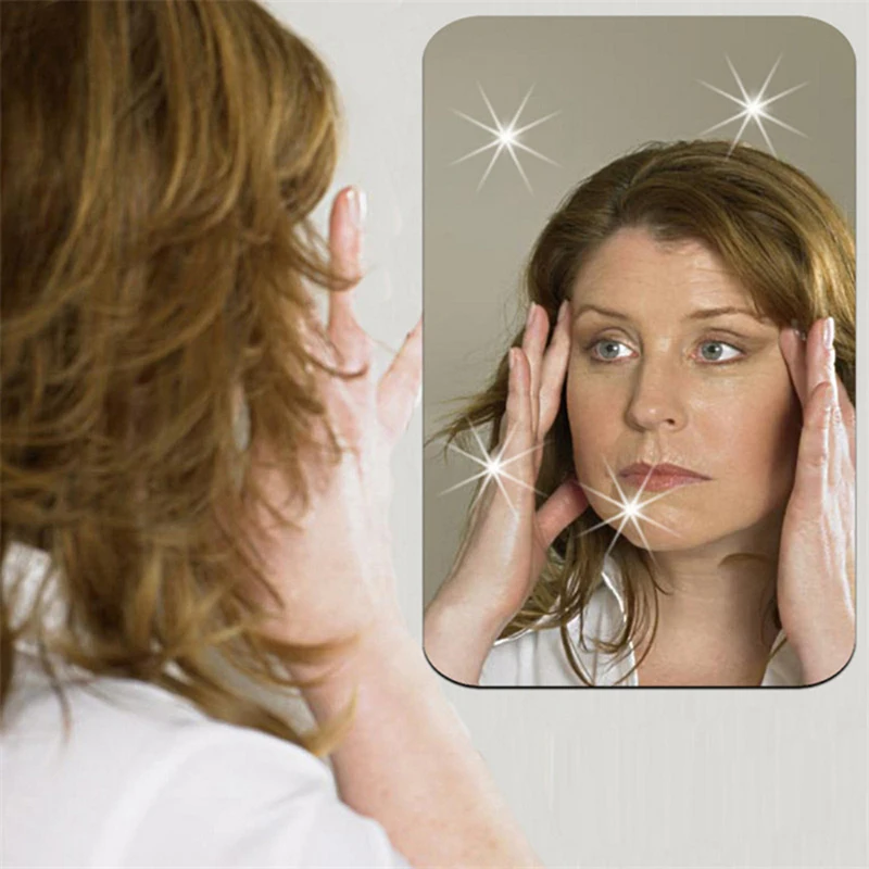 наклейки на стену зеркало настенное Зеркальная настенная наклейка овальная