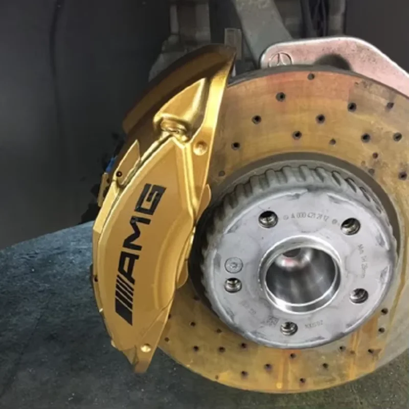 2025 W124 W210 6 шт. Автомобильный тормозной суппорт наклейка на автомобиль для Mercedes benz