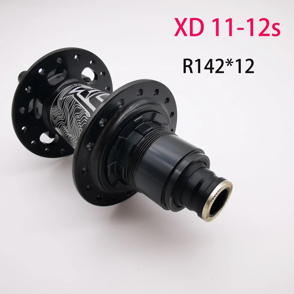 Фото Ступица велосипедная Koozer xm490hub, 4 подшипника, передняя и задняя, QR 32 отверстия, дисковый тормоз 8 9 10 11 12 Скоростей XD MS HG 9 мм 10 мм №5