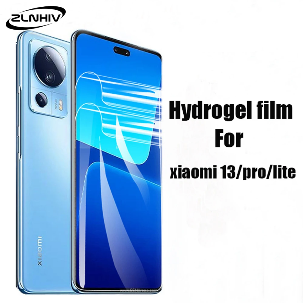 

ZLNHIV Hydrogel film for xiaomi 13 12 lite NE 12x 12s 12T 11 Ultra 11i 11x 11T 10 pro 10T 10s phone screen protector Not Glass